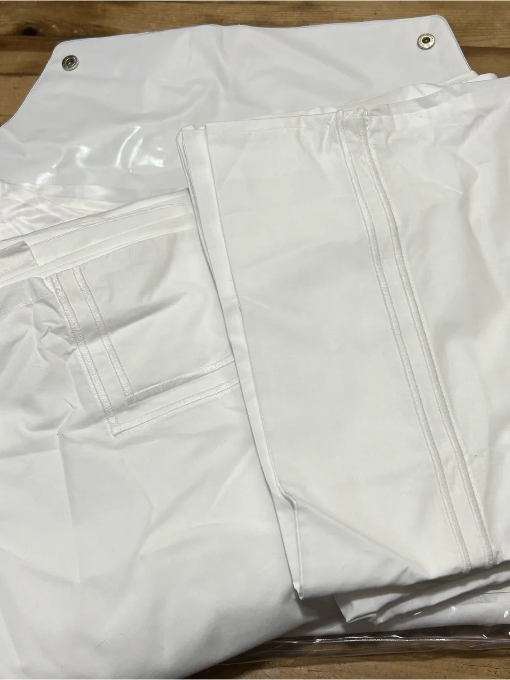 SFERRA Grande Hotel XL Twin Sheet Set White White